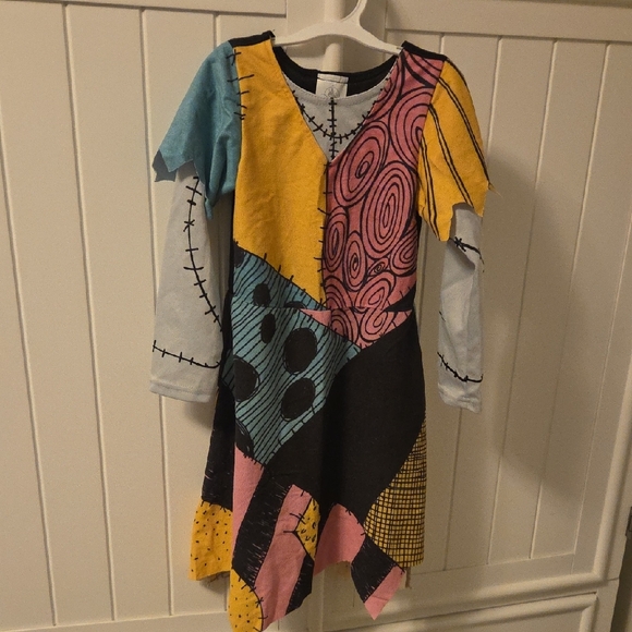 Disney Yellow and Pink Patchwork Outfit - Picture 2 of 16